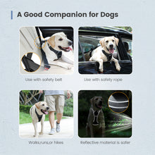 Load image into Gallery viewer, IOKHEIRA Dog Harness for Large Dogs No Pull, Air Mesh Dog Harness with 3 Leash Clips, Adjustable Soft Padded Dog Vest, Reflective No-Choke Safety Harness with Easy Control Handle for Large Dogs