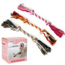 Charger l'image dans la galerie, Ensemble de jouets en corde pour chien IOKHEIRA, jouets à mâcher pour soins dentaires, jouets interactifs à tirer pour l'ennui, jouets en corde durables pour les mâcheurs agressifs