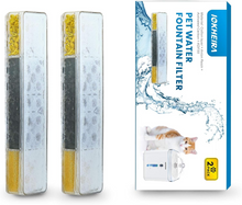 Load image into Gallery viewer, IOKHEIRA Replacement Carbon Filters Cat Water Fountain 2Pcs