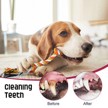 Charger l'image dans la galerie, Ensemble de jouets en corde pour chien IOKHEIRA, jouets à mâcher pour soins dentaires, jouets interactifs à tirer pour l'ennui, jouets en corde durables pour les mâcheurs agressifs