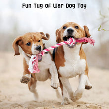 Charger l'image dans la galerie, Ensemble de jouets en corde pour chien IOKHEIRA, jouets à mâcher pour soins dentaires, jouets interactifs à tirer pour l'ennui, jouets en corde durables pour les mâcheurs agressifs