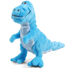 Load image into Gallery viewer, IOKHEIRA Dog Plush Toys, Stuffed Dog Toy for Small Medium Breed, Cute Dinosaur Squeaky Dog Toys Dog Chew Toys for Large Dogs (Indigo)