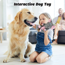 Load image into Gallery viewer, IOKHEIRA Dog Plush Toys for Aggressive Chewers, Indestructible Dog Squeaky Toys with Crinkle Paper, Durable Teething Chew Toys for Medium and Large Breed