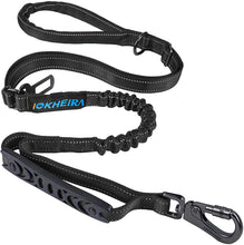 Load image into Gallery viewer, IOKHEIRA 6Ft /4Ft Dog Leash Rope with Comfortable Padded Handle (Black)