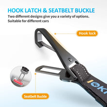 Load image into Gallery viewer, IOKHEIRA 3-in-1 Adjustable Dog Car Seat Belt