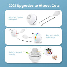 Load image into Gallery viewer, IOKHEIRA Cat Ball Interactive Cat Toys for Indoor Cats