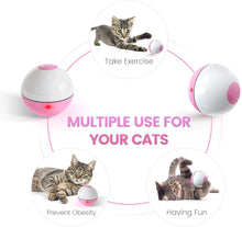 Load image into Gallery viewer, IOKHEIRA Interactive Cat Toys Ball (3rd Gen) Wicked Ball for Indoor Cats