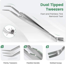 Load image into Gallery viewer, 1Iokheira-2in1TickRemoverToolSet