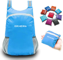 Load image into Gallery viewer, IOKHEIRA Ultra Lightweight Hiking Backpacks