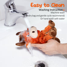 Load image into Gallery viewer, PUHOHUN Dog Squeaky Toy, Dog Toy for Large Dogs with Crinkle Paper, Dog Plush Toys for Teeth Cleaning & Boredom for Medium Large Breed