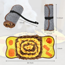 Load image into Gallery viewer, IOKHEIRA Snuffle Mat for dogs, Dog Enrichment Toy for Dog Boredom Breaker, Interactive Feeding Game, Stimulating Dog Toys for Puppies Medium and Large Dogs