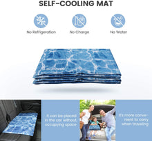 Load image into Gallery viewer, IOKHEIRA Dog Cooling Mat, Pet Cooling Mat
