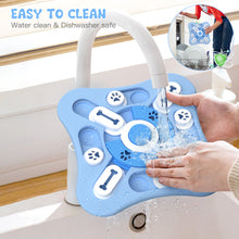 Load image into Gallery viewer, PUHOHUN Dog Puzzle Slow Feeder Toys, Dog Treat Dispenser with Squeaky and Non-Slip Design, Interactive Dog Toys for IQ Training & Mental Stimulating Puzzle Bowl