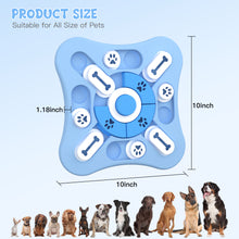 Load image into Gallery viewer, PUHOHUN Dog Puzzle Slow Feeder Toys, Dog Treat Dispenser with Squeaky and Non-Slip Design, Interactive Dog Toys for IQ Training & Mental Stimulating Puzzle Bowl