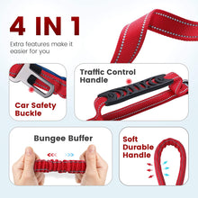 Load image into Gallery viewer, IOKHEIRA 6Ft /4Ft Dog Leash Rope with Comfortable Padded Handle (Red)