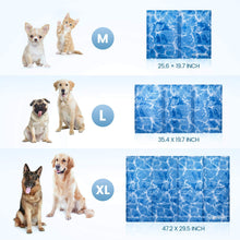 Load image into Gallery viewer, IOKHEIRA Dog Cooling Mat, Pet Cooling Mat