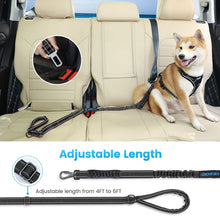 Load image into Gallery viewer, IOKHEIRA 6Ft /4Ft Dog Leash Rope with Comfortable Padded Handle (Black)