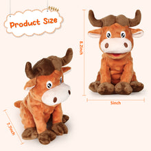 Load image into Gallery viewer, PUHOHUN Dog Squeaky Toy, Dog Toy for Large Dogs with Crinkle Paper, Dog Plush Toys for Teeth Cleaning & Boredom for Medium Large Breed