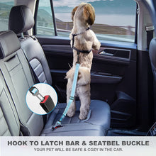 Load image into Gallery viewer, IOKHEIRA Dog Seat Belt 3-in-1 Car Harness for Dogs