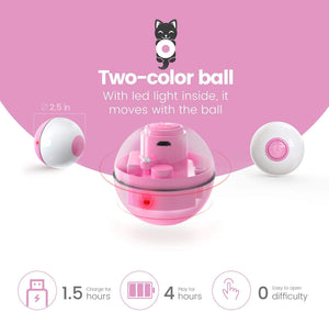 IOKHEIRA Interactive Cat Toys Ball (3rd Gen) Wicked Ball for Indoor Cats