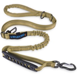 IOKHEIRA Bungee Dog Leash Army Green - Tactical Outdoor Leash
